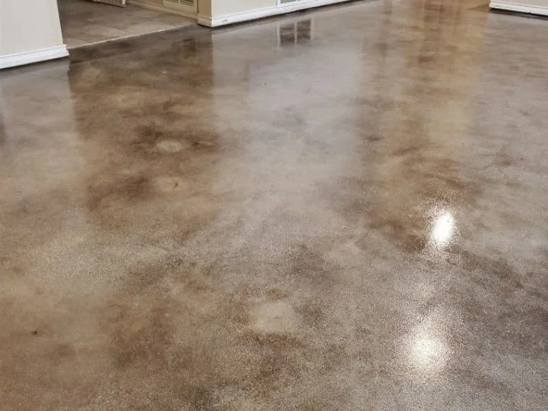Indoor concrete examples